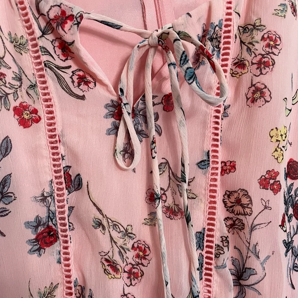 Disney Beauty and the Beast Floral Dress-Size Large - Picture 3 of 5